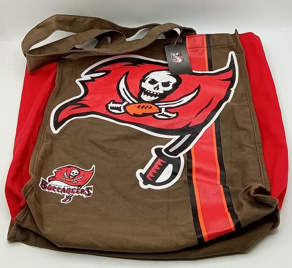 Tampa Buccaneers NFL Little Earth Reusable Shopping Bag 12" x 14"